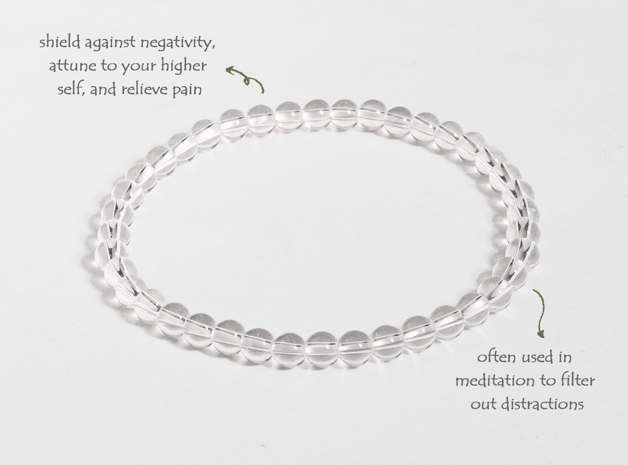 “The Intention Stack - 4mm Gemstone bracelets