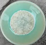 Ripple Dish - Small Pottery & Glass Trinket Dish