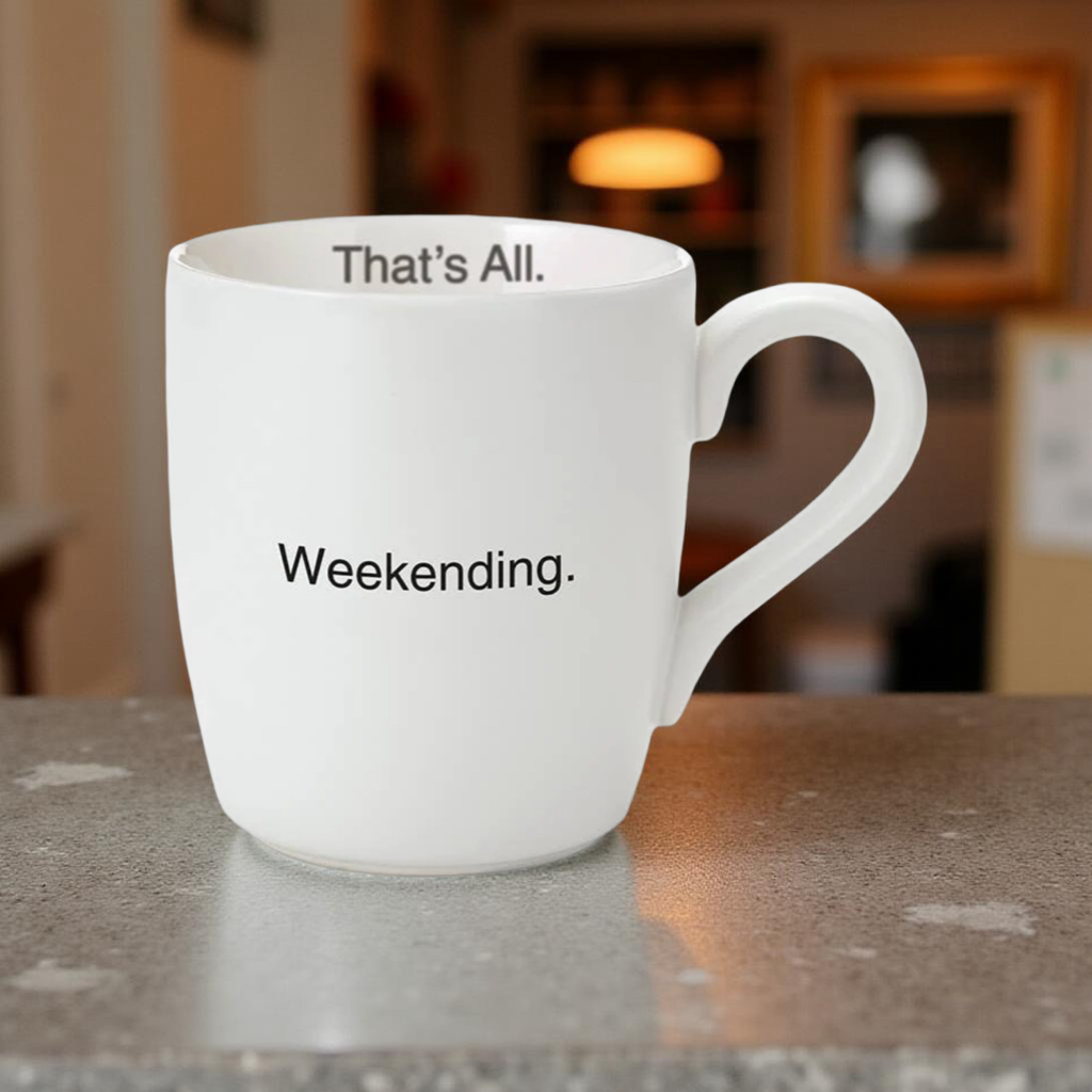 16oz TA Weekending Pink Mug 16 Oz.