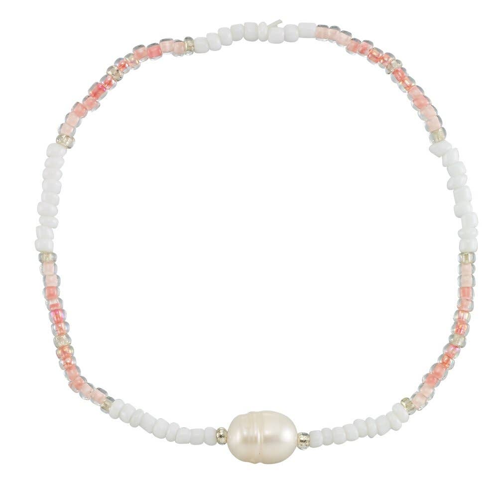 BR White Station Seedbead/Freshwater Pearl-12