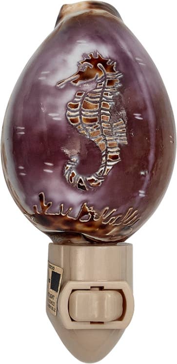 Carved Seahorse LED Night Light