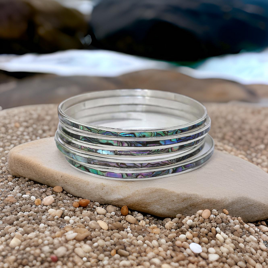 Abalone Bangles