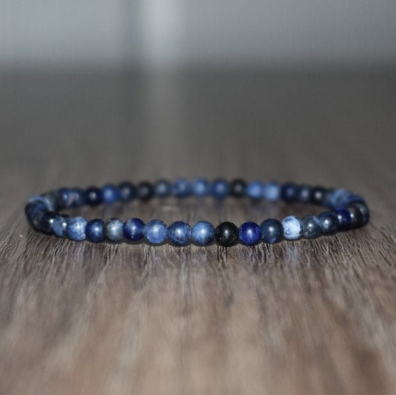 “The Intention Stack - 4mm Gemstone bracelets