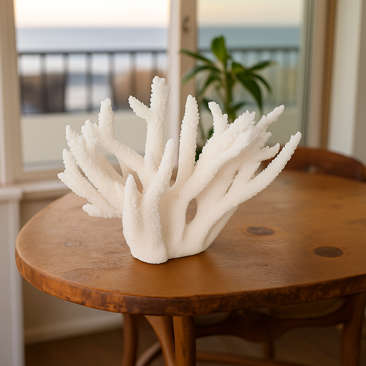 🪸 WHITE STAGHORN CORAL (Approx. 9”)